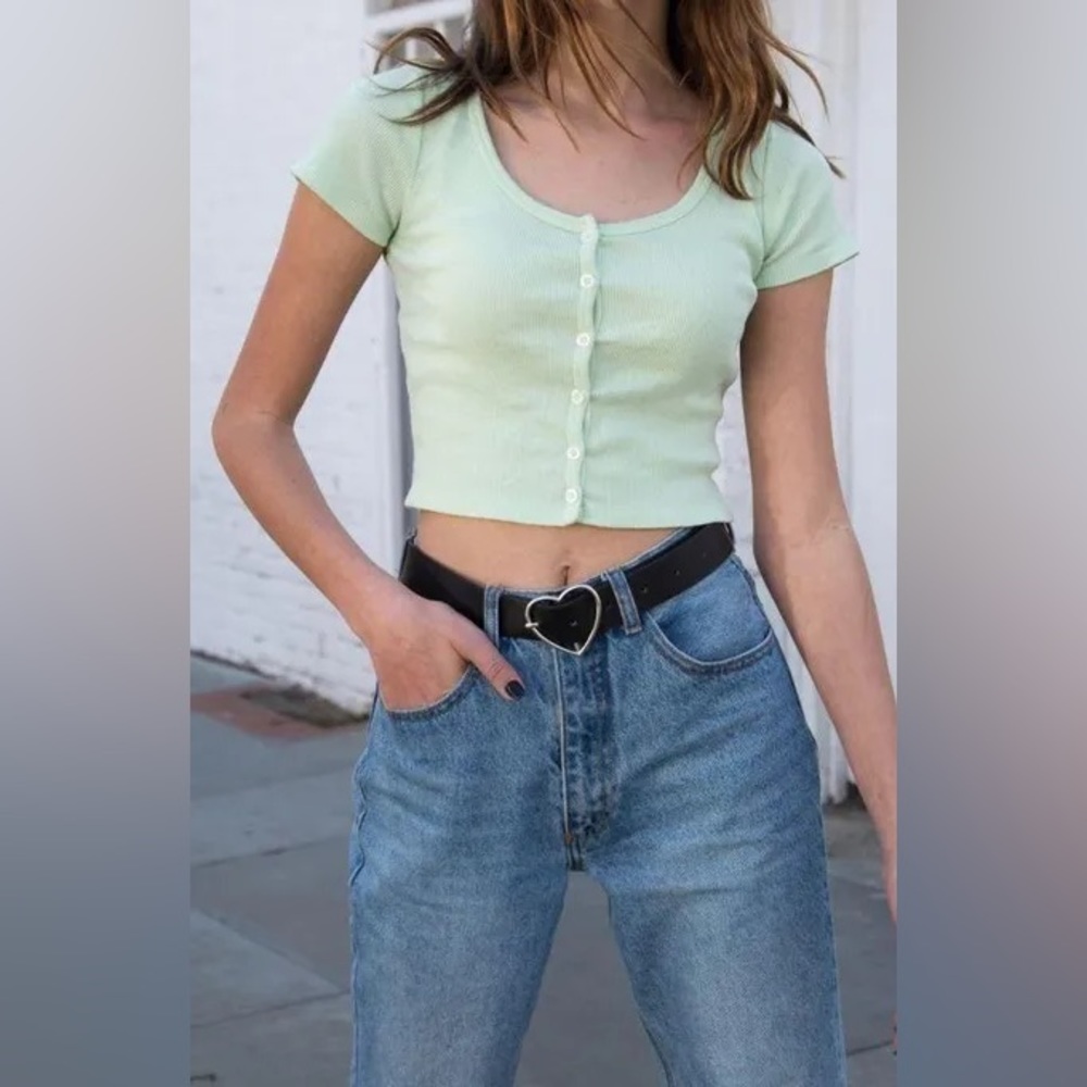 Brandy Melville Sage Top